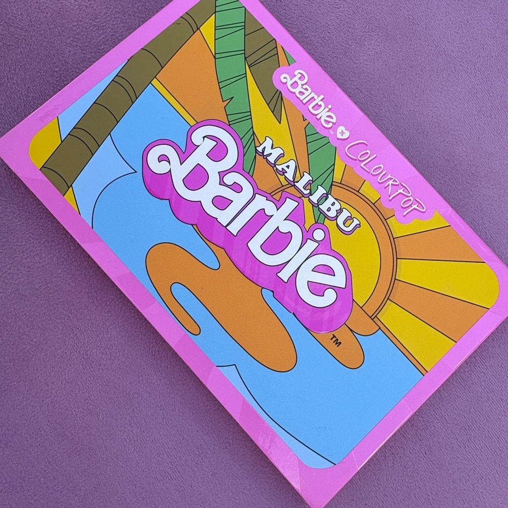 LIMITED EDITION Colourpop Malibu Barbie Eyeshadow Palette